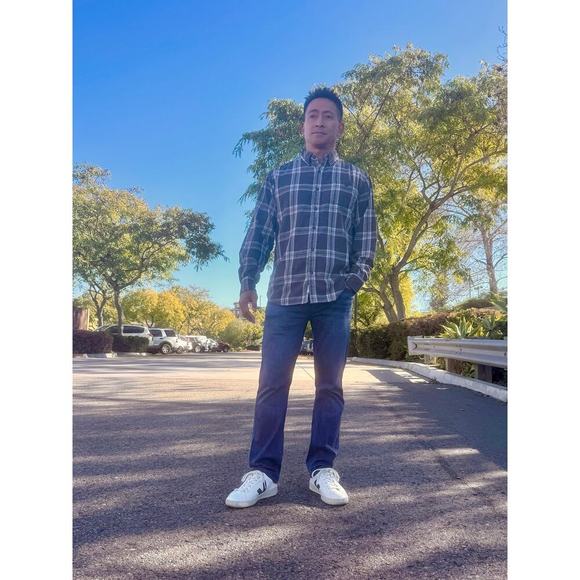 POISON Ride Like The Wind Upcycled Grunge Flannel Shirt 80s Retro Vintage Size M - Picture 3 of 13